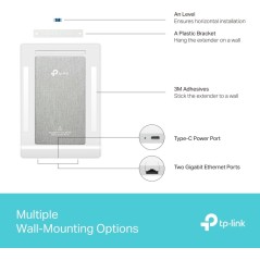 TP-Link Archer Air R5 V1.6 Wireless Router - Wall-Mountable, High-Speed Connectivity, Reliable Performance, Perfect for Home & O